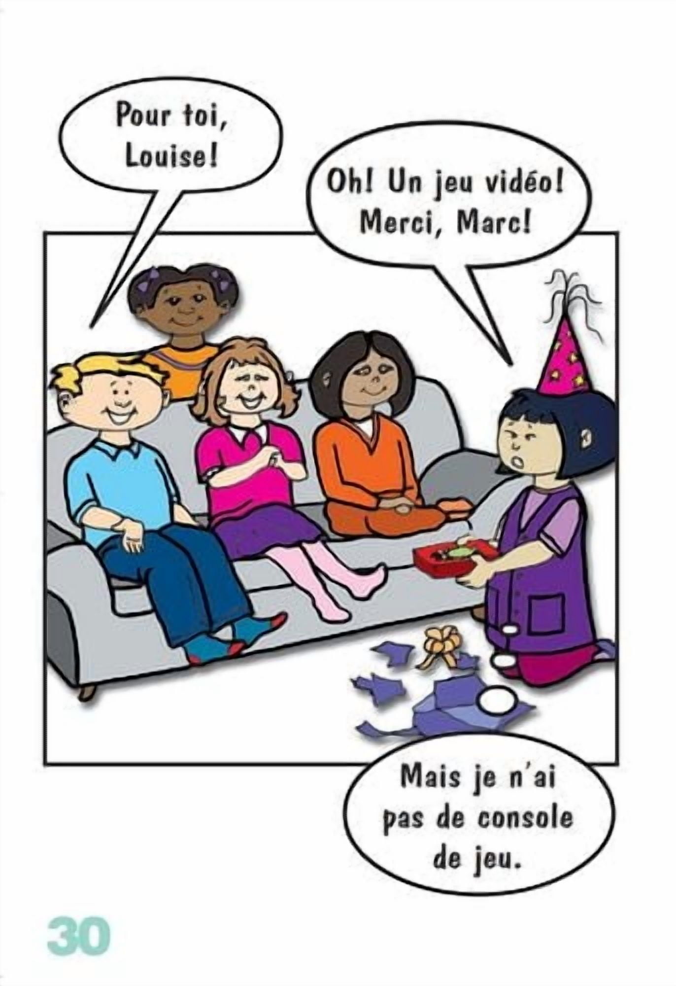 French FSL Book "Ma famille"