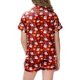 thumbnail image 4 of 10-11 Years Tween Girl Set Halloween Short Sleeve Shorts Sleep Girls Summer Pjs Girls Matching Pajama Sets, 4 of 5