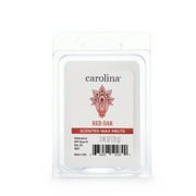 Carolina Candle Red Oak 2.46 oz Wax Melt, Aromatherapy, 6 Cube, White