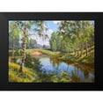 thumbnail image 2 of Prishchepa, Igor 18x14 Black Modern Framed Museum Art Print Titled - Summer, 2 of 5