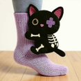 thumbnail image 1 of Cozy winter Socks for Women - Fun Christmas Animal Socks with Deer & Cat, 1 of 2