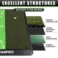 thumbnail image 2 of Alfombrilla de golf CHAMPKEY Heavy-Duty con retroalimentación de trayectoria de balanceo, 2 of 7