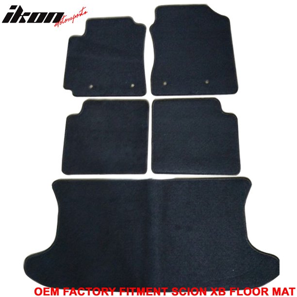 Compatible with 0407 Scion xB 4Dr OE Factory Style Nylon Carpet Car