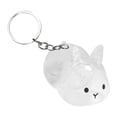 thumbnail image 3 of Botella para recoger pelo de mascota, caja de almacenamiento conmemorativa, recuerdo, regalo conmemorativo portátil con forma de conejo, llavero con lindo conejo, 3 of 10