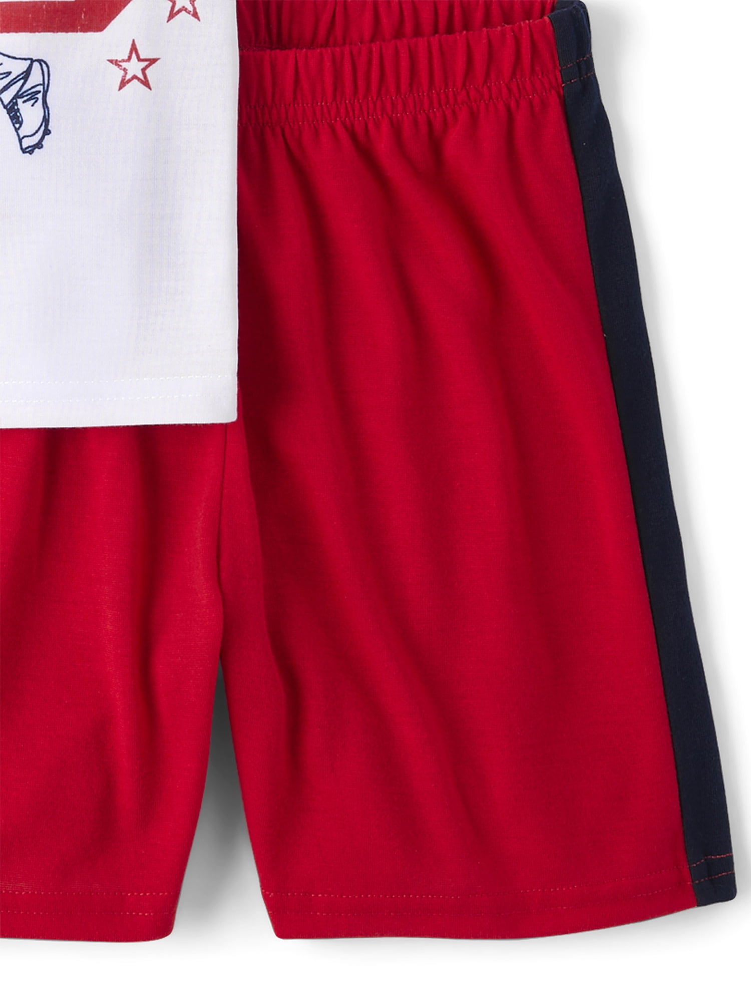 The Children's Place Boys Short Sleeve Snug Fit All Star Champs Pajamas, Sizes XS-XXL
