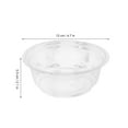thumbnail image 2 of RENACLIPY Clear Plastic , Transparent Disposable Soup Bowls, 100 Count for Events and Gatherings, 2 of 8