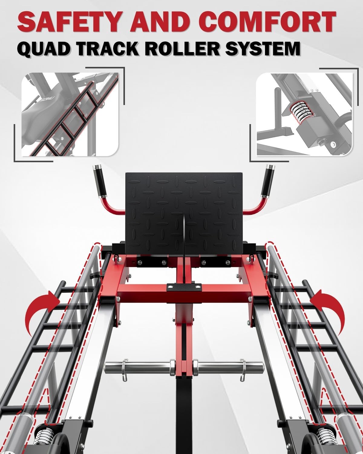 MITONOS Leg Press Hack Squat Machine Combo, 3 in 1 Philippines | Ubuy