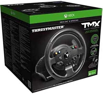 Renewed Thrustmaster TMX Force Feedback racing wheel for Xbox One and WINDOWS 