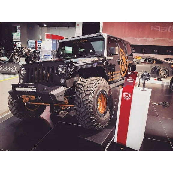 Addictive Desert Designs 07-18 Jeep Wrangler JK Stealth Fighter Rock Caps