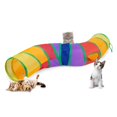 thumbnail image 1 of El nuevo túnel de juguete para mascotas con forma de S y diseño de laberinto es adecuado para todo tipo de animales pequeños, como gatitos, cachorros, conejos, hurones, etc. JUGUETES PARA MA, 1 of 5