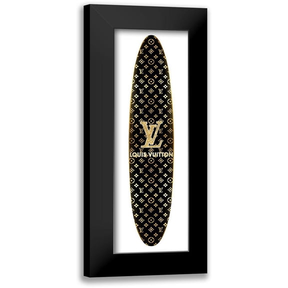 Blake, Madeline 7x14 Black Modern Framed Museum Art Print Titled - Fashion Surfboard France I