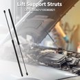 thumbnail image 2 of Unique Bargains Lift Supports Struts for Saab 9-5 YS3E 1999-2005 No.5360821/105360821 Front Hood Gas Spring Black 2PCS, 2 of 7