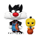 thumbnail image 2 of Funko Pop Space Jam Nw Legcy Sylvester & Tweety 1087 S010, 2 of 3