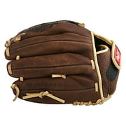 Rawlings | 12.5 RBG36 Recreational Baseball & Softball Glove | All-Leather Shell | Right Hand Throw