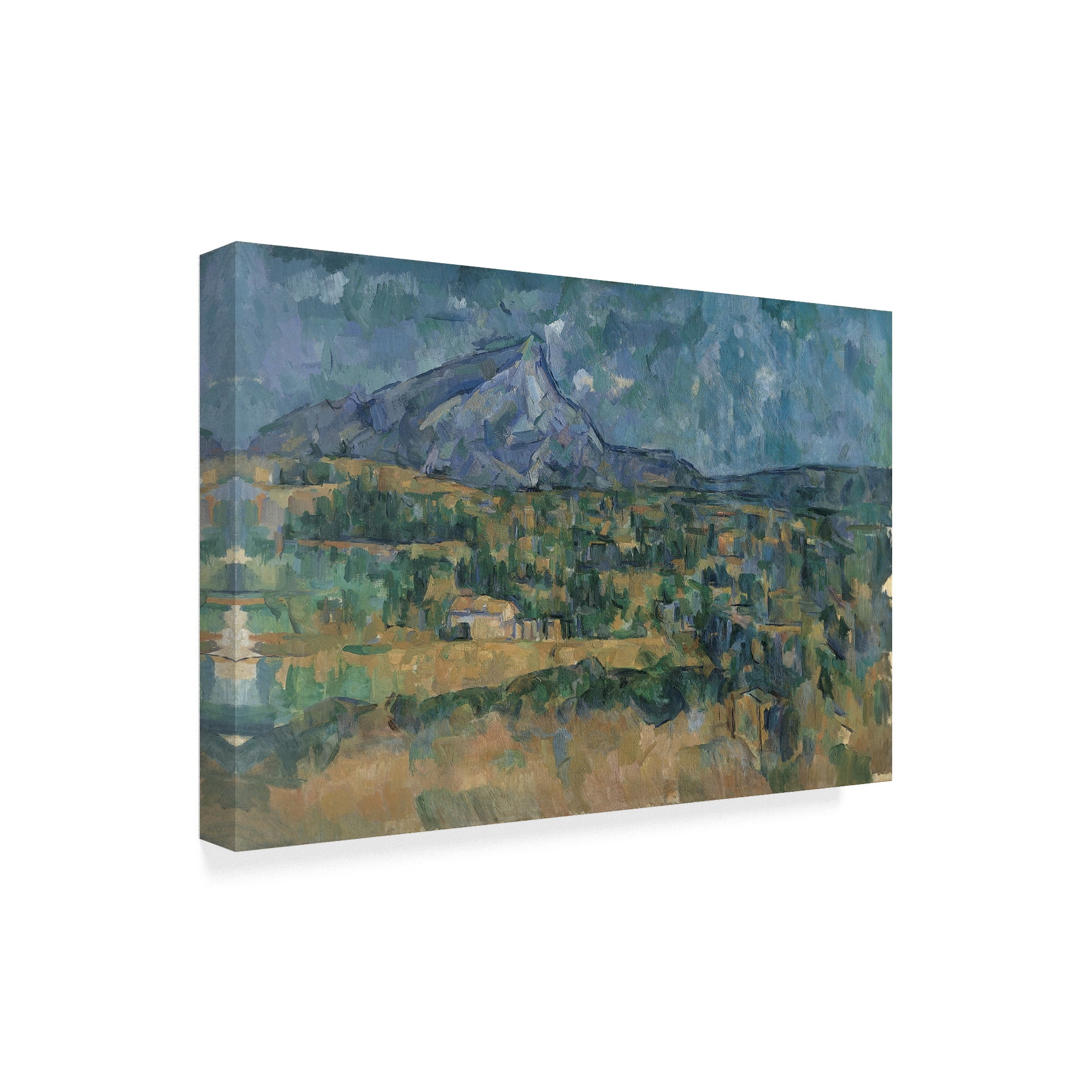 Trademark Fine Art 'Mont Saintevictoire' Canvas Art by Paul Cezanne