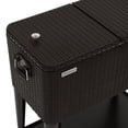 thumbnail image 5 of 80 Qt. Brown Faux Resin Chest Cooler With Bottle Opener, 5 of 7