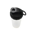 thumbnail image 2 of Mainstays Solid Black Plastic Shaker Bottle, 1pc, 2 of 3