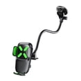 thumbnail image 3 of Car Phone Holder Bracket Auto Stand Convenient Car Accessories Sturdy Dashboard Green B, 3 of 8