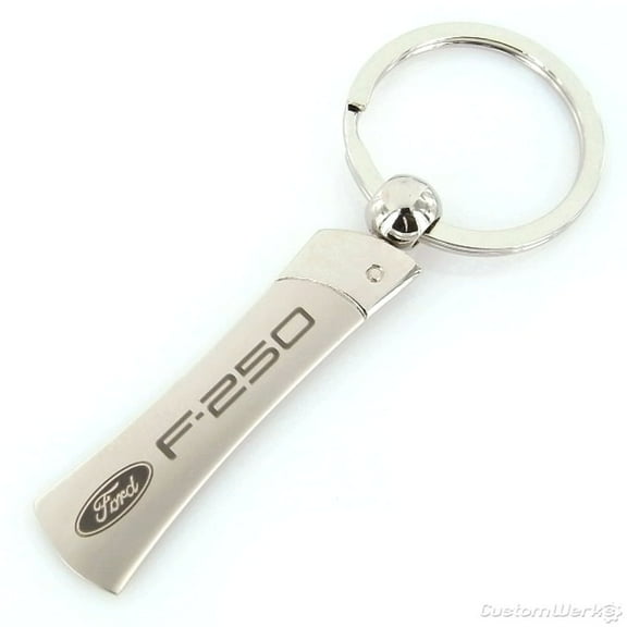 Ford F-250 Blade Key Chain (Chrome)