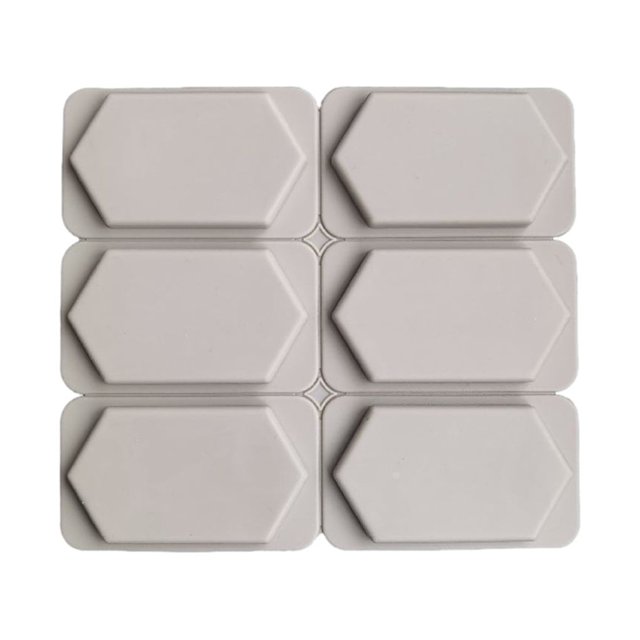 Monstrate Molde de silicona desmontable, Flexible y duradero de gel de sílice para facilitar la fabricación de moldes de silicona para jabón Artesanía