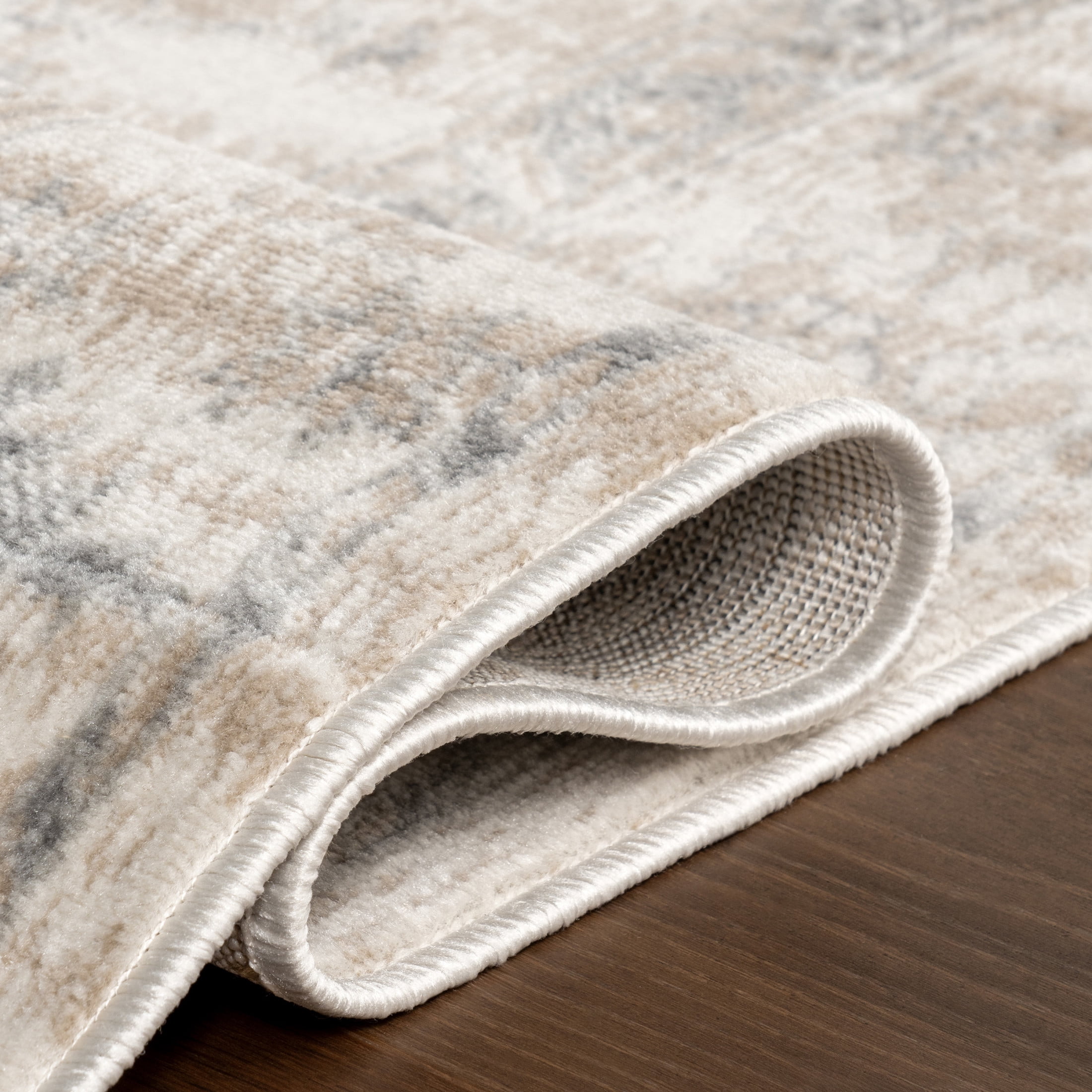 nuLOOM Nissa Traditional Medallion Area Rug, 10' x 14', Nissa Light Grey