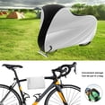 thumbnail image 3 of Waterproof Outdoor Bike Cover for Mountain and Road Bikes, Rain and Sun Protection Rain Cover for Bike Bicycle Cycle Scooter Road Cover Mountain Waterproof Protection, 3 of 5