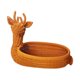 thumbnail image 5 of Cesta tejida con forma de Animal para servir comida, cesta para verduras, organizador de despensa, ratán de imitación para decoración de cocina, Ciervo 29x20x20cm, 5 of 8