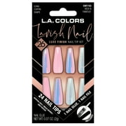 L.A. Colors Lavish Nail Tips, Rich and Famous, 26 Pieces
