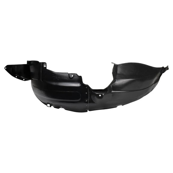 TRQ Front Left Inner Fender Liner Black Drivers Side Fits Select 2007-2008 Hyundai Entourage 2006-2014 Kia Sedona KI1250115