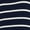 Dark Navy Stripe, variant on Time and Tru Women's Sleeveless Midi Column Dress, Sizes XS-XXXL
