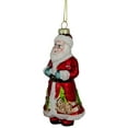 thumbnail image 3 of Northlight 5.5" Classic Saint Nicholas Hanging Glass Christmas Ornament, 3 of 5