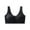 Black, variant on Unlined Minimizer Bra for Womens,Front Closure Bra for Breast Forms,Seamless Supportive Bralette for Women