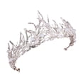 thumbnail image 1 of Corona de tiara Tiaras Corona de princesa para novia Corona de princesa de cuento de hadas para mujer Estilo C, 1 of 9