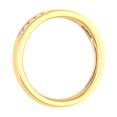 thumbnail image 2 of 1/4 Carat Channel Set Diamond Wedding Band Ring in 14K Yellow Gold (Ring Size 8) (I1-I2 Clarity), 2 of 4