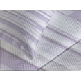 thumbnail image 4 of Ambesonne Contemporary Quilted Bedspread Set 3 Pcs, Stone Band Motif, Queen Size, Lilac Lavender, 4 of 5