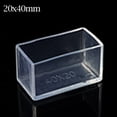 thumbnail image 1 of Bgsha 12 X PVC Chair Leg Rectangle Covers Furniture Table Feet Floor Protectors, 1 of 9