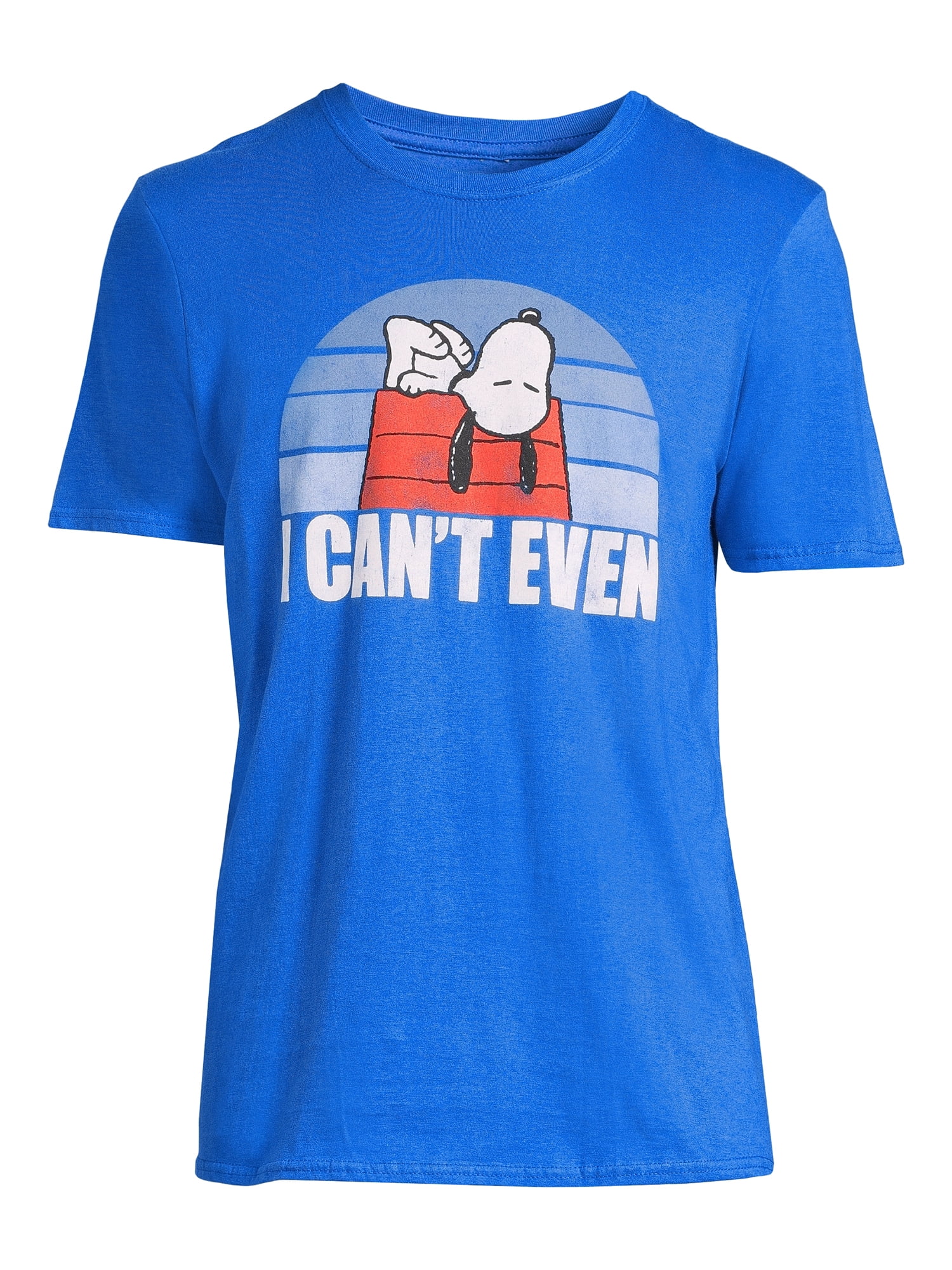 Snoopy Men's & Big Men's Graphic Tee with Short Sleeves, S-3XL
