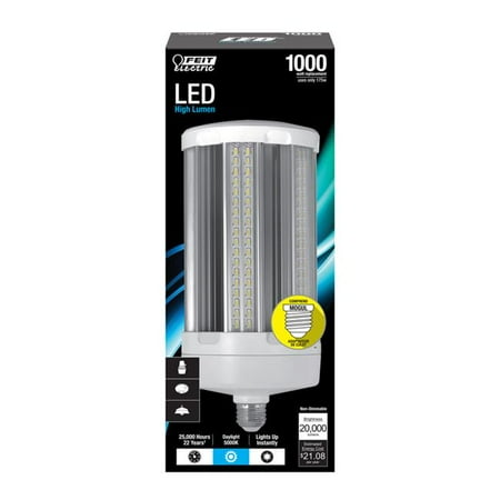 

Feit Electric 1000 watt Equivalence Cylinder E26 Medium LED Bulb Natural Light
