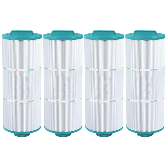 Hurricane 4 Pack HF5H502-01 Advanced Pool and Spa Filter Cartridge Replacement