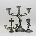 thumbnail image 4 of pitrice Catholic Candelabra Decoration Metal Candle Holder for Dinner Table 3-Candle, 4 of 9