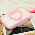 thumbnail image 5 of Baby Wipes Dispenser,Tissue Storage Box Case,Portable Wipe Cases Wipe Holder for Baby Adult,Travel Wet Wipe Pouch with Sealing Design Lids,Wipe Container Box for Bathroom Travel (Pink), 5 of 5