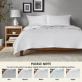 thumbnail image 4 of Mainstays Quilts White Solid Print Polyester, Full/Queen - Hypoallergenic, 4 of 8
