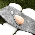 thumbnail image 3 of Natural Orange Scolecite - India 925 Sterling Silver Pendant Jewelry P-1001 SDP110404, 3 of 5