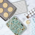 thumbnail image 5 of 2 Pack Pot Holders for Kitchen Heat Resistant Hot Pads Sets for Cooking Baking Intricate Pastel Blue Pattern, 5 of 7