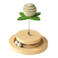 thumbnail image 3 of Gazechimp s Track Toy Cat Turntable Ball Toy Funny Teasing Toy Cats Teaser Scratching Toy Cat Toy Roller for Kitten Boredom Cats, 3 of 8