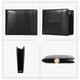thumbnail image 2 of Cartera Hombre Piel Genuina Cartera Antirrobo Rfid/billetera Modelo Negro, 2 of 4