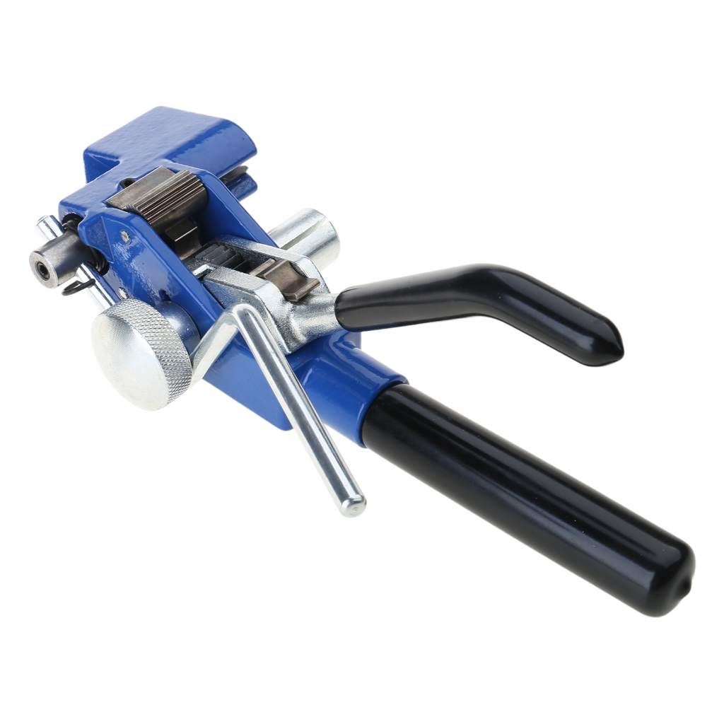 MOMOJIA Metal Zip Tie Tightener Tensioning Cable Tie Gun Stainless Steel Durable Packer Manual Bundle Tool Cutting Function