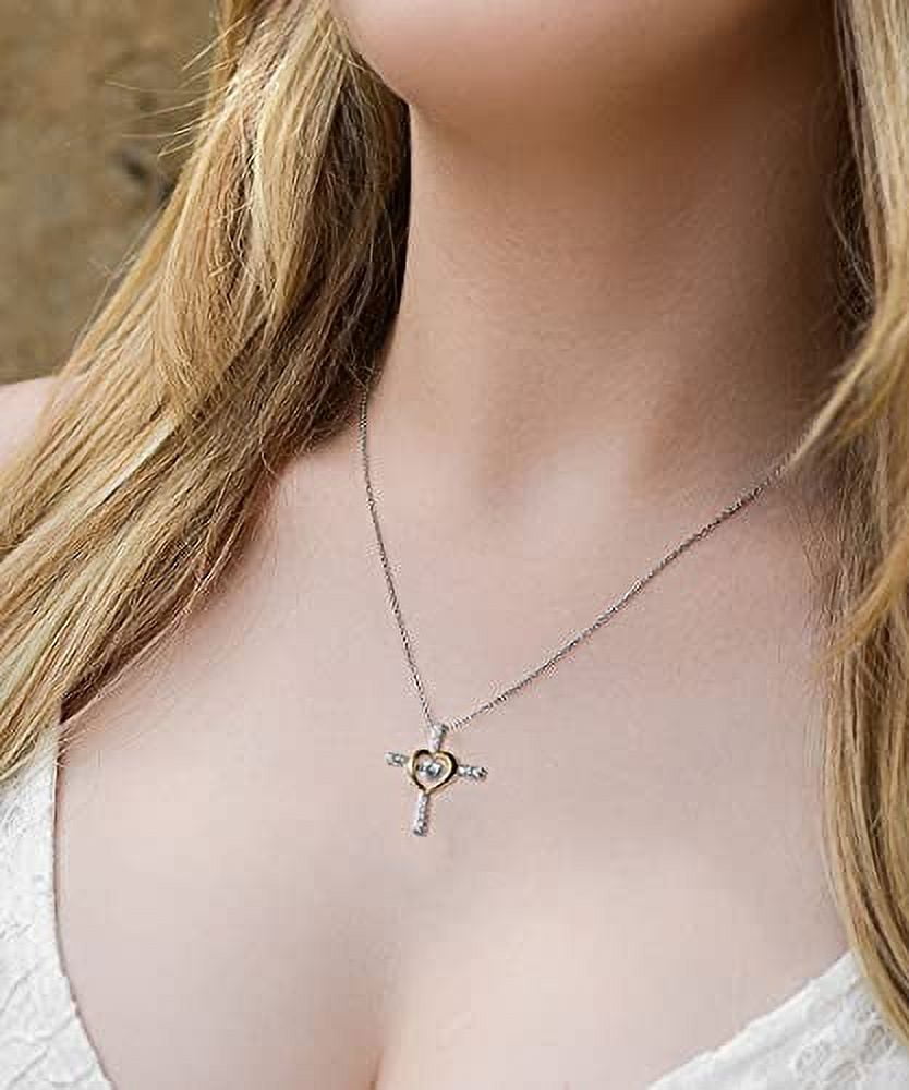 amangny Mother Gifts For Mom, Happy Mother's Day! Thanks For Wiping My Bum And, Perfect Mother Cross Dancing Necklace, Jewelry From Son, Mothers love, Cross necklace, Gift for mother, Love necklace