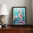 thumbnail image 4 of FLOPESN DIY Gemstone Pearl Painting Kit - 9.84x13.78 Inch Frameless Colourful Canvas Art for Adults, Stress Relief Craft & Home Wall Decor-Seahorse, 4 of 7