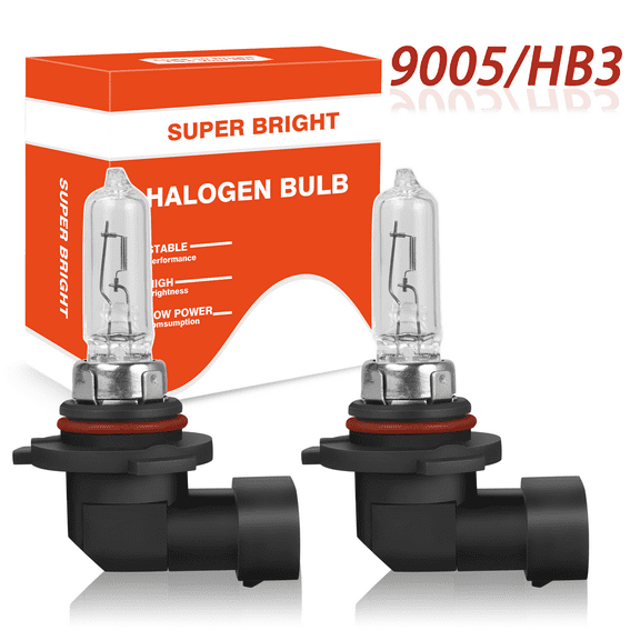 NSDXCT For 2016-2020 Jeep Compass 9005/HB3 Halogen 100W 12V Headlight Bulb High/Low 2pcs